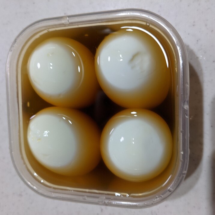 手抜き 味付け玉子